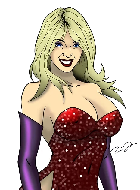 Blondies Bail Bonds mascot
